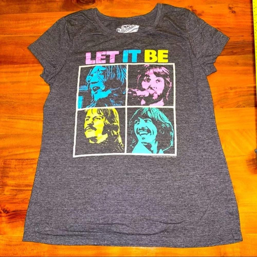 Let It Be Beatles t-shirt size large